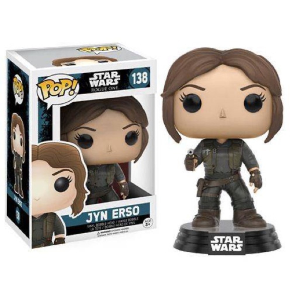 Funko Pop! Star Wars Rogue One Jyn Erso Collectible Vinyl Bobble-Head Figure
